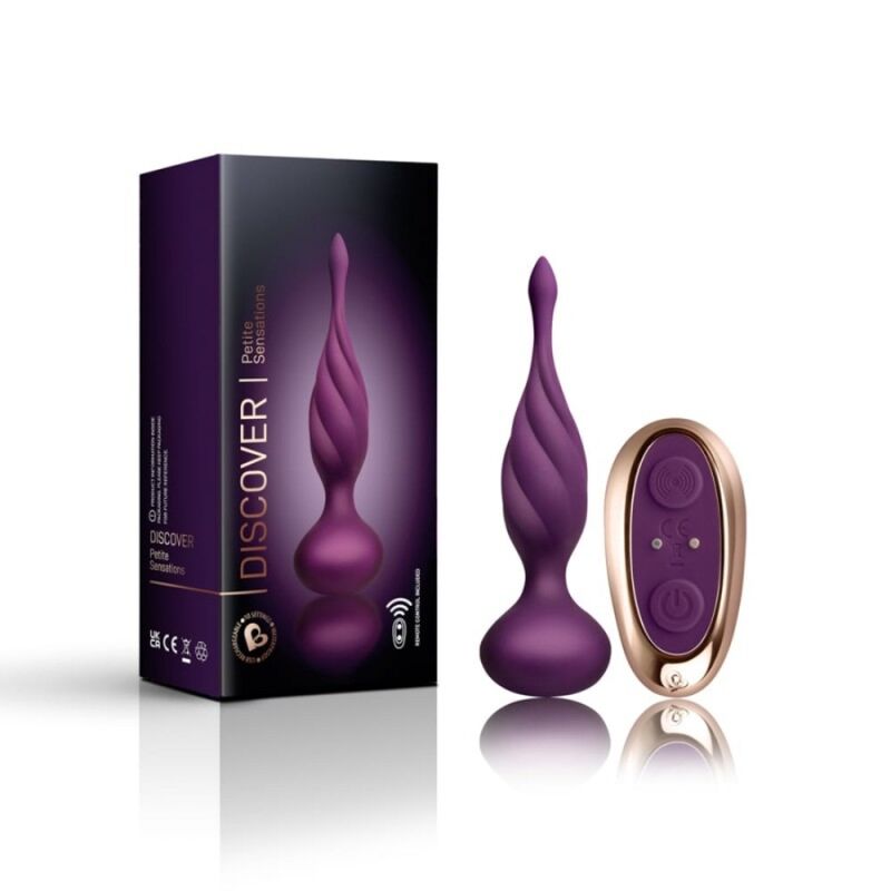 ROCKS-OFF - ESTIMULADOR ANAL DISCOVER - LILA