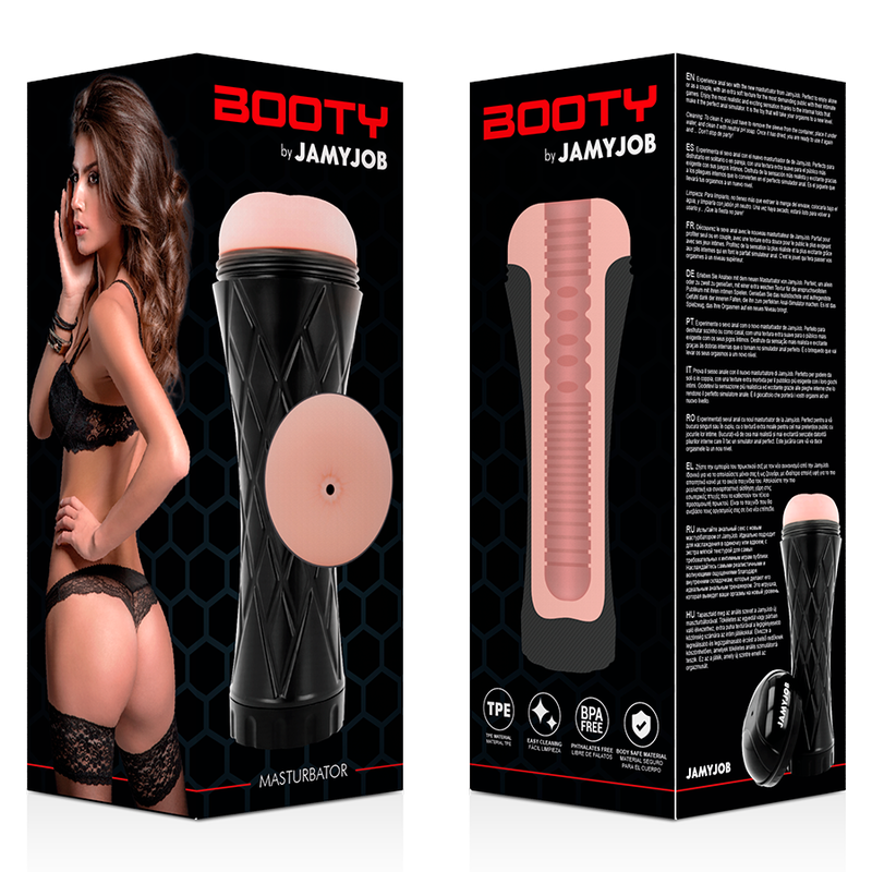 JAMYJOB - MASTURBADOR DE TRASERO DESNUDO