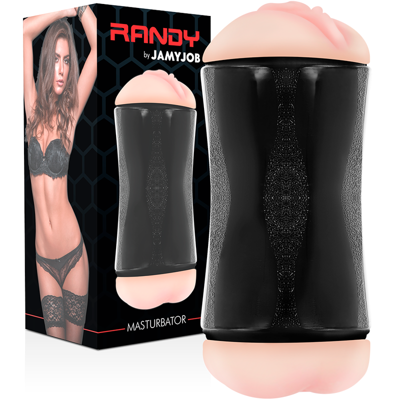 JAMYJOB - MASTURBADOR DOBLE AGUJERO JAMYJOB - RANDY - VAGINA Y DESNUDO