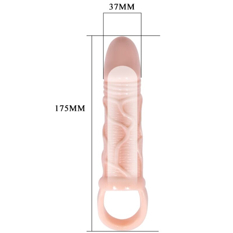 BAILE - FUNDA EXTENSION PENE CON ALA TESTÍCULO 13,5 CM