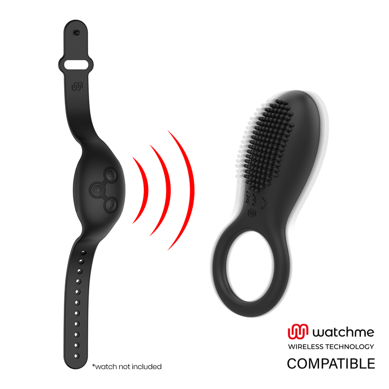 MR BOSS - ANILLO ESTIMULADOR TINO COMPATIBLE CON LA TECNOLOGÍA INALÁMBRICA WATCHME
