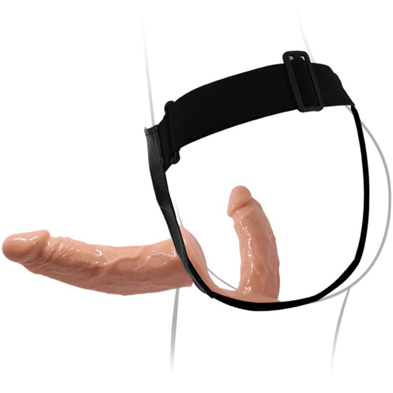 BAILE - DILDOS DOBLES ULTRA APASIONANTES CON ARNÉS