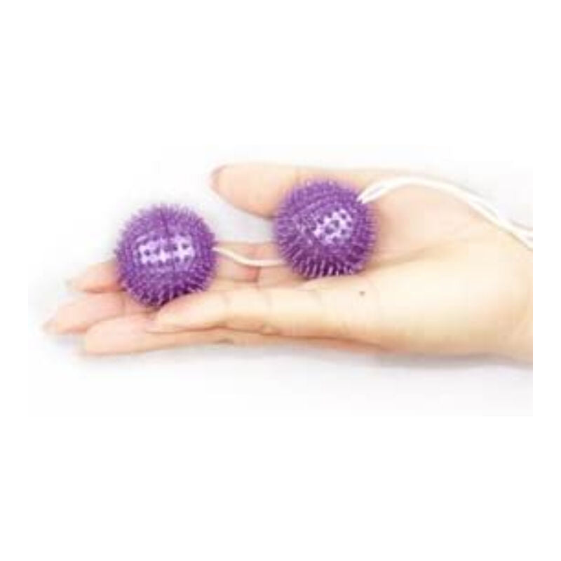BAILE - BOLAS TEXTURIZADAS MORADA PLACER PROFUNDO 3,60 CM