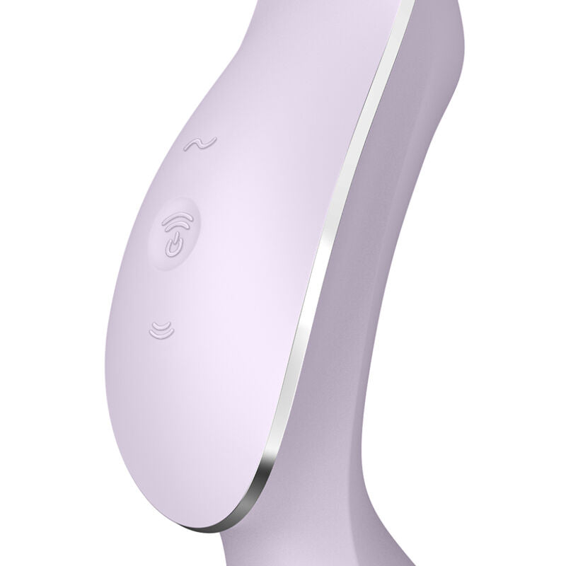 SATISFYER - CURVY TRINITY 2 AIR WRIST VIBRATOR BLACK