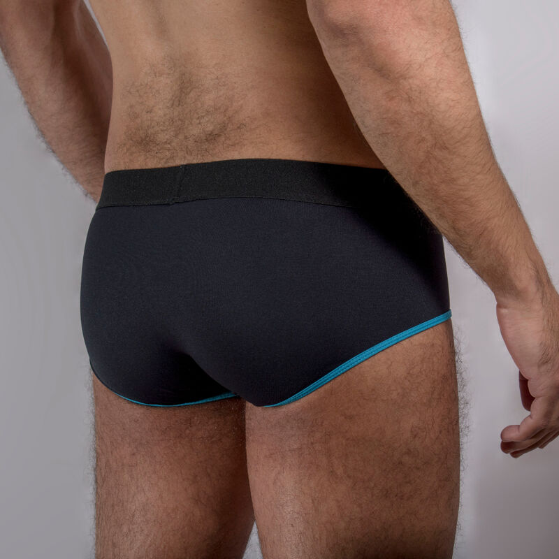 HOMBRE - MS24A ROPA INTERIOR CALZONCILLO AMARILLO OSCURO S