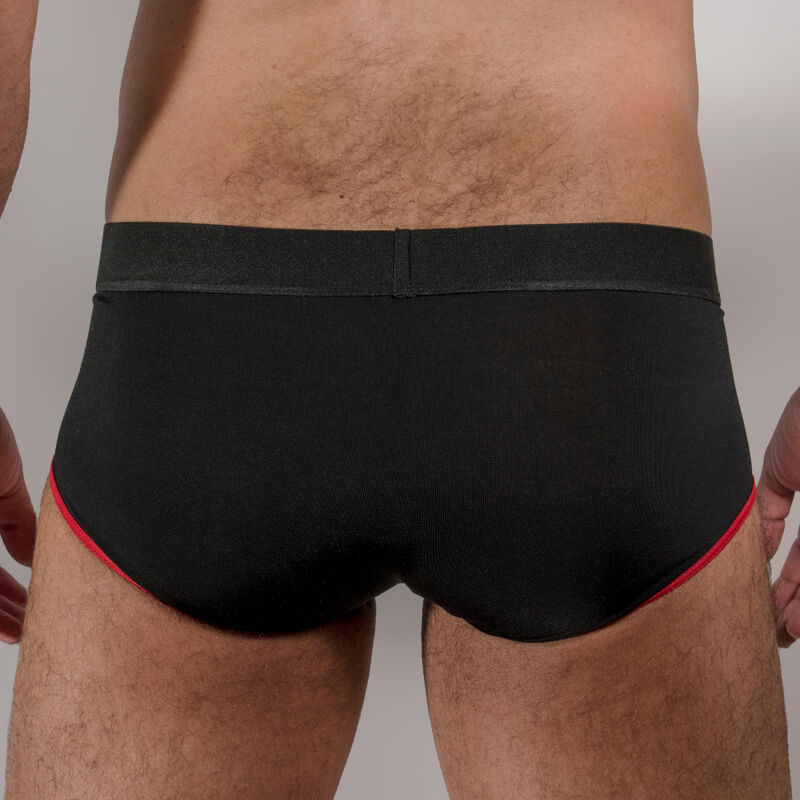 HOMBRE - MS24A ROPA INTERIOR CALZONCILLO AMARILLO OSCURO S