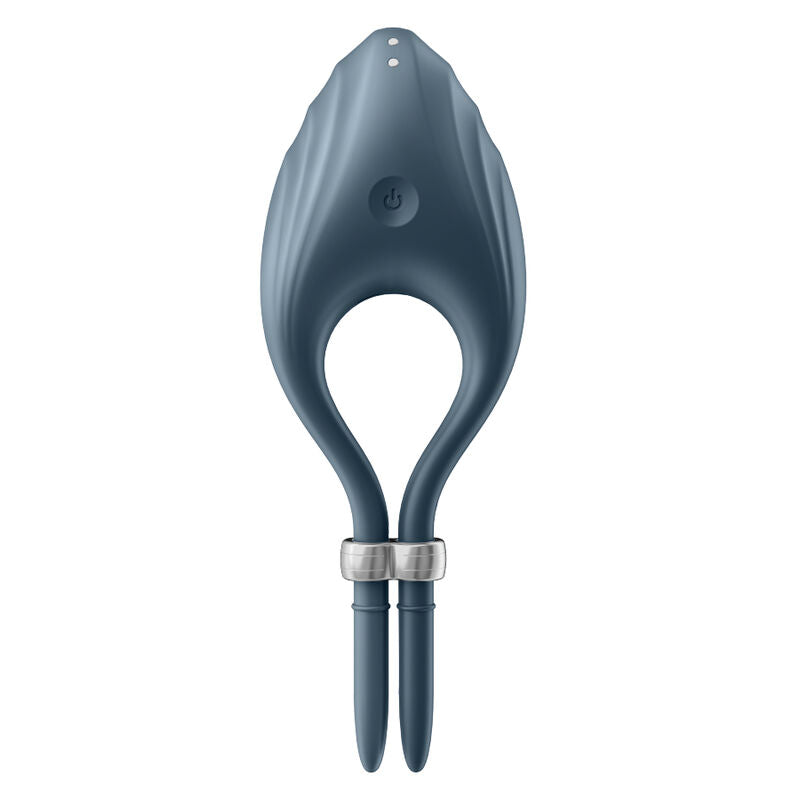 SATISFYER - ANILLO VIBRADOR AZUL DUELING