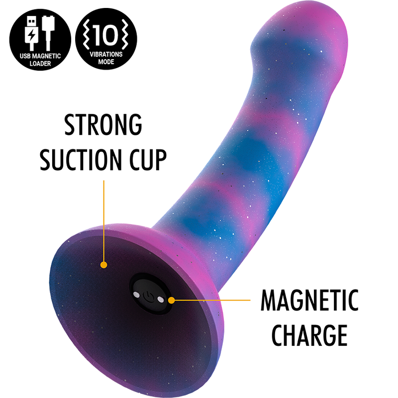 MYTHOLOGY - DION GALACTIC DILDO M - WATCHME VIBRATOR WIRELESS TECHNOLOGY COMPATIBLE
