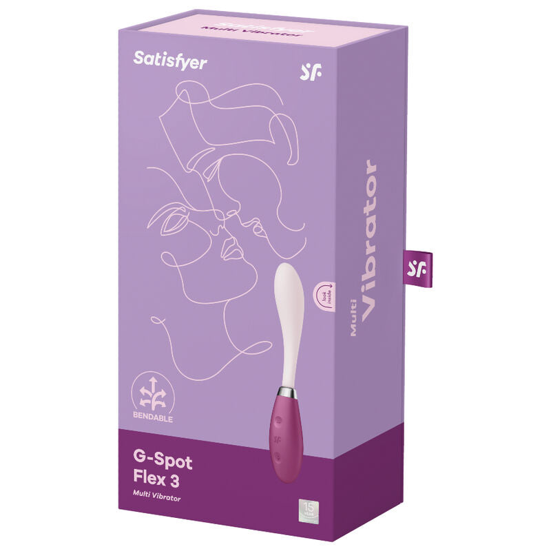 SATISFYER - G-SPOT FLEX 3 MULTIVIBRADOR GRIS