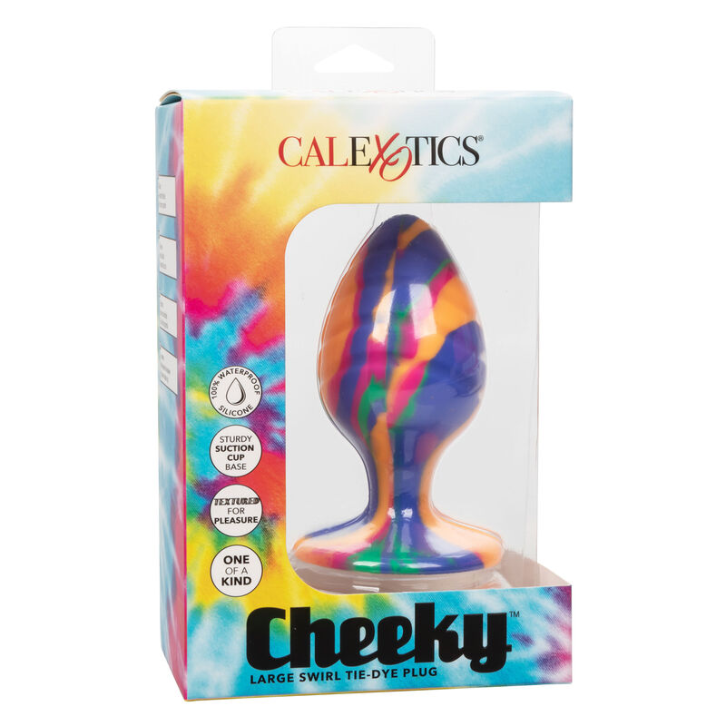 CALEXOTICS - PLUG ANAL CON GOTA ATREVIDA EN FORMA DE REMOLINO