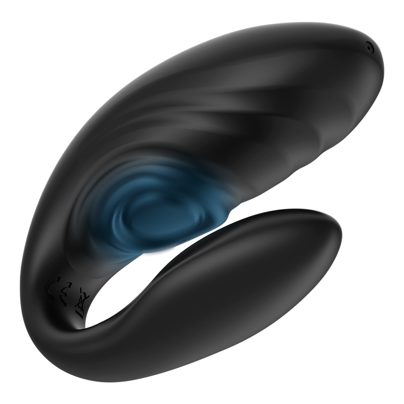 BRILLY GLAM - CULO DE PAREJA CON CONTROL REMOTO QUE PULSA Y VIBRA