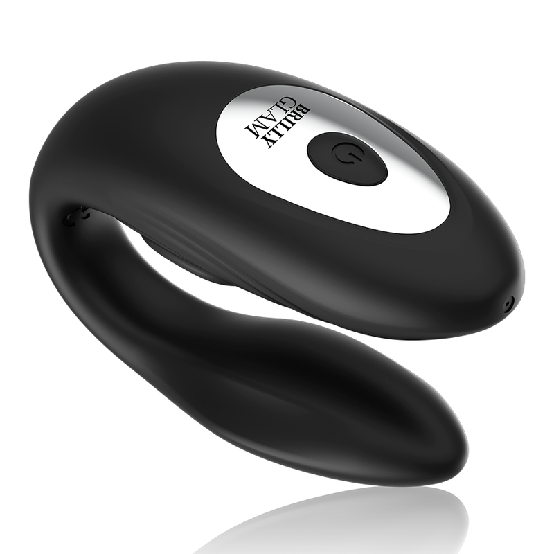 BRILLY GLAM - CULO DE PAREJA CON CONTROL REMOTO QUE PULSA Y VIBRA