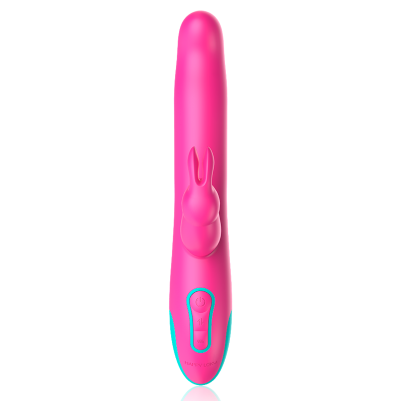 HAPPY LOKY - RELOJ VIBRADOR Y ROTADOR PLUTO RABBIT CON TECNOLOGÍA INALÁMBRICA COMPATIBLE
