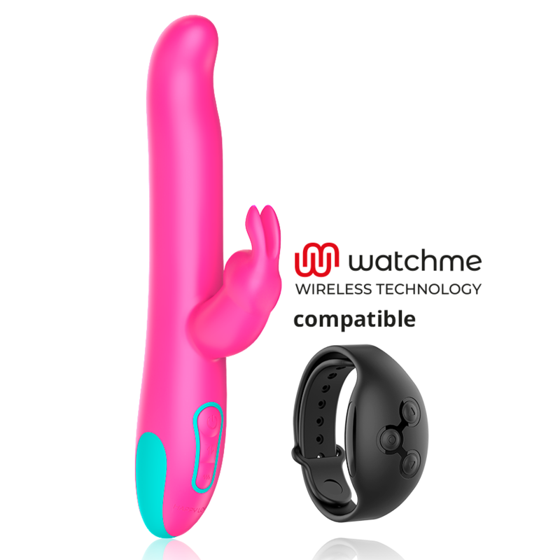 HAPPY LOKY - RELOJ VIBRADOR Y ROTADOR PLUTO RABBIT CON TECNOLOGÍA INALÁMBRICA COMPATIBLE