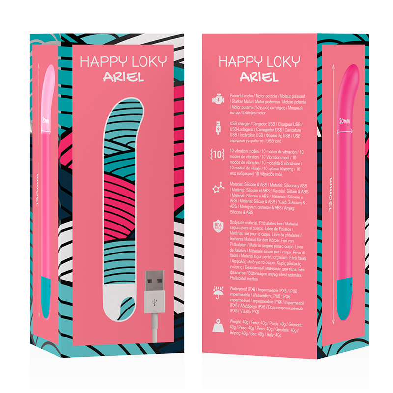 HAPPY LOKY - VIBRADOR PUNTO G ARIEL