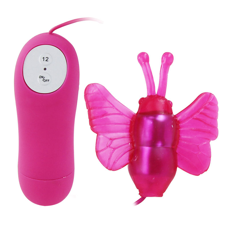 VIBRADOR ESTIMULADOR DE BORBOLETA SECRETO PRETTY LOVE 12V