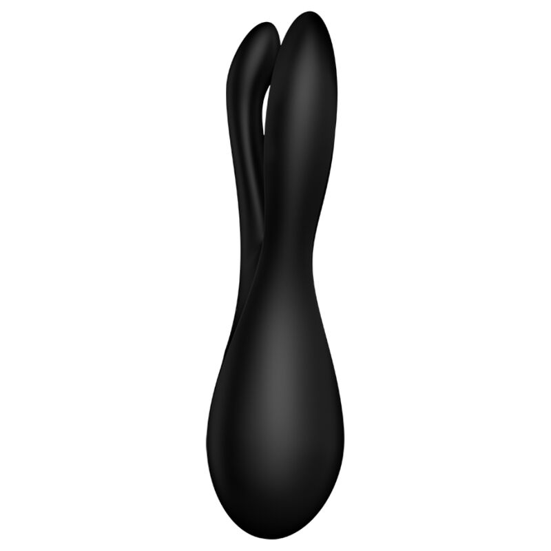 SATISFYER - VIBRADOR TRES DOS NEGRO
