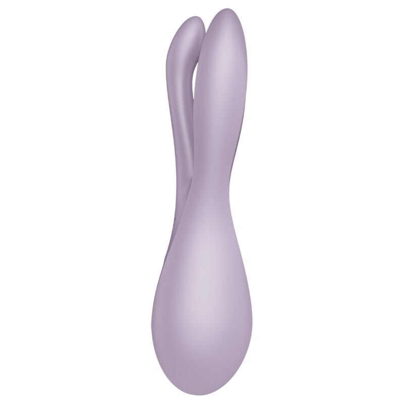 SATISFYER - VIBRADOR TRES DOS NEGRO