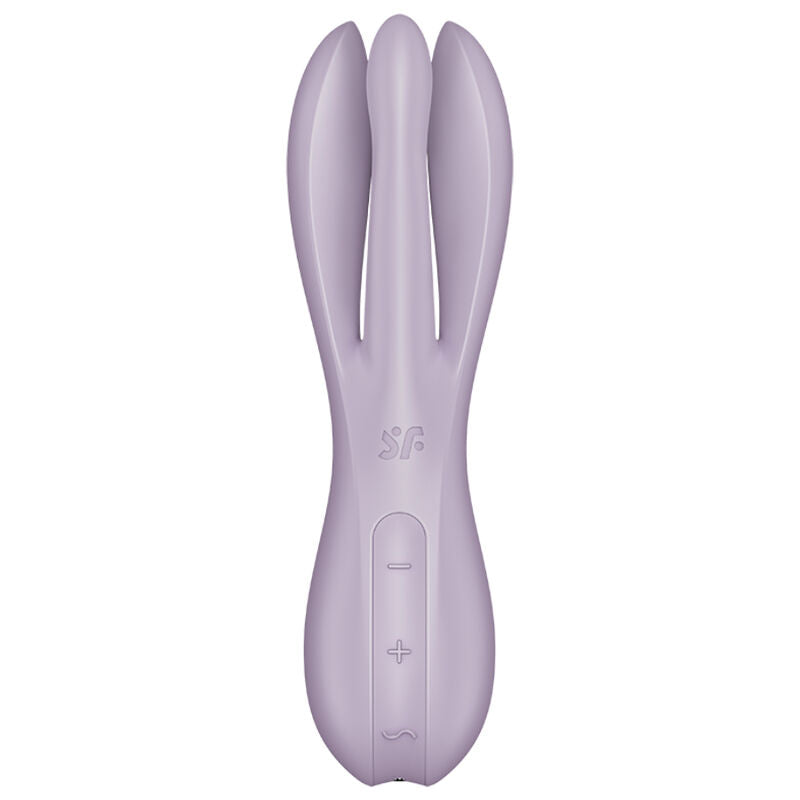 SATISFYER - VIBRADOR TRES DOS NEGRO