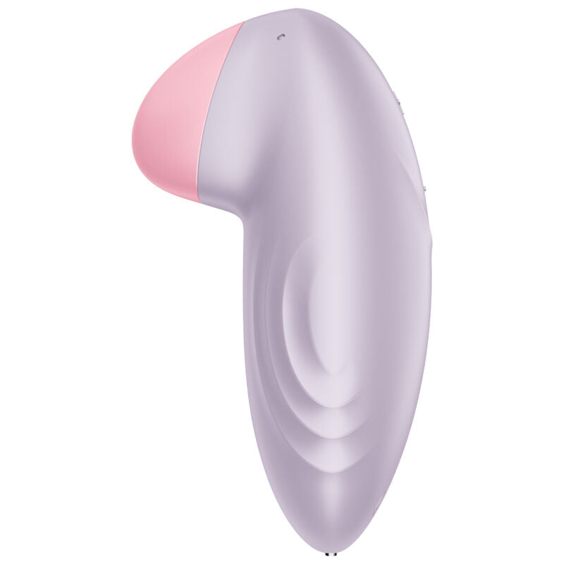 SATISFYER - VIBRADOR DE APOYO CON PUNTA TROPICAL AZUL