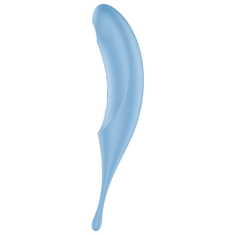 SATISFYER - TWIRLING PRO AIR PULSE STIMULATOR AND VIBRATOR RED