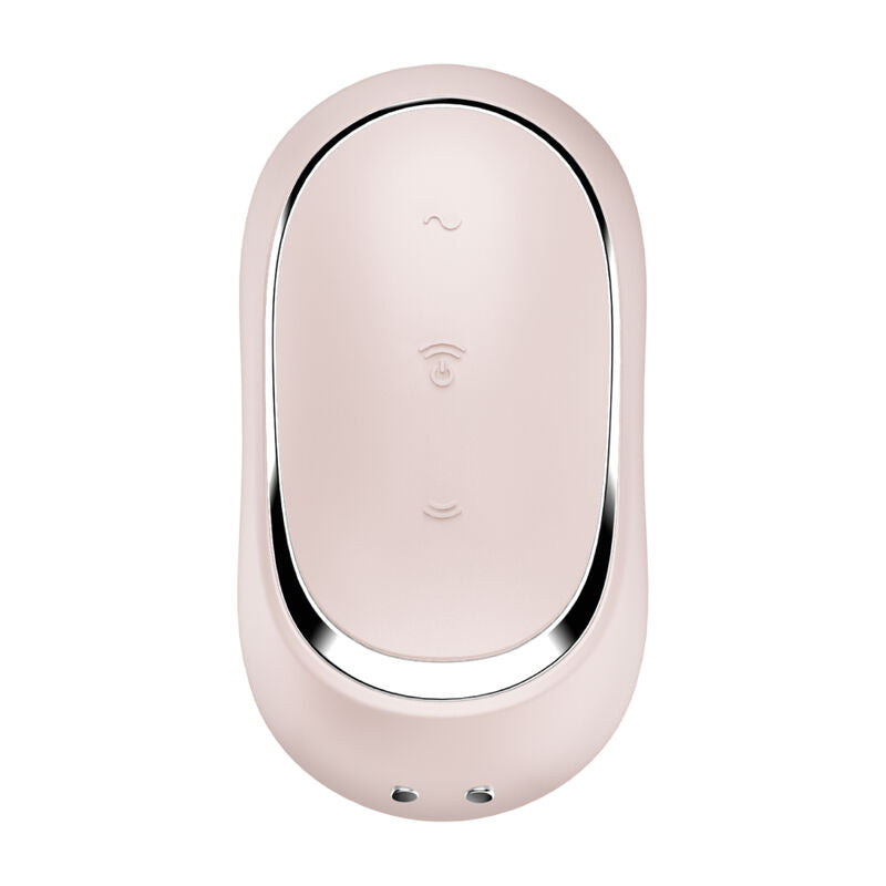 SATISFYER - PRO TO GO 2 ESTIMULADOR Y VIBRADOR DE DOBLE PULSACIÓN DE AIRE VIOLETA