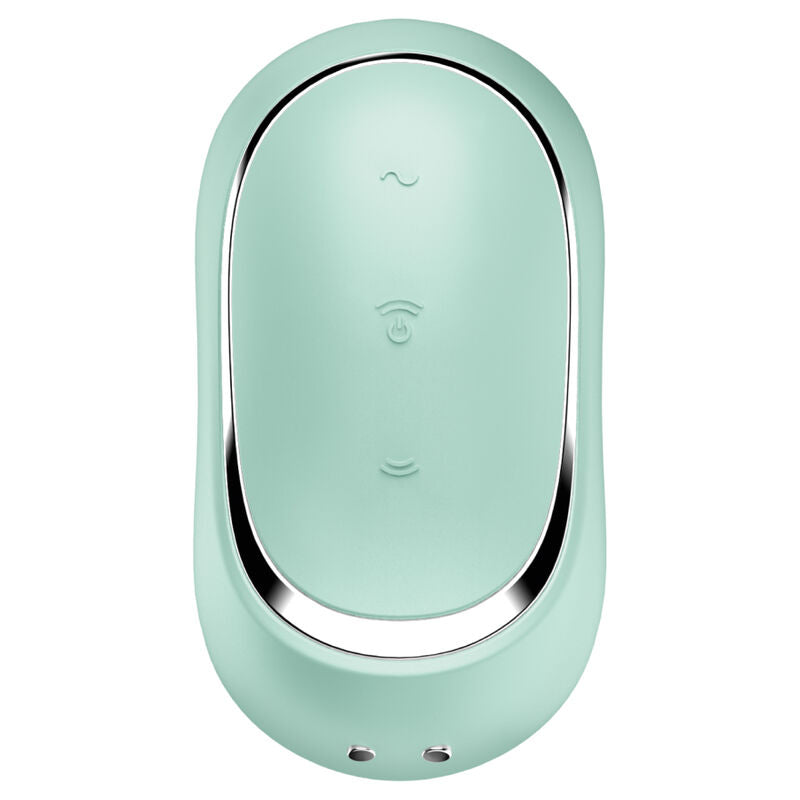 SATISFYER - PRO TO GO 2 ESTIMULADOR Y VIBRADOR DE DOBLE PULSACIÓN DE AIRE VIOLETA