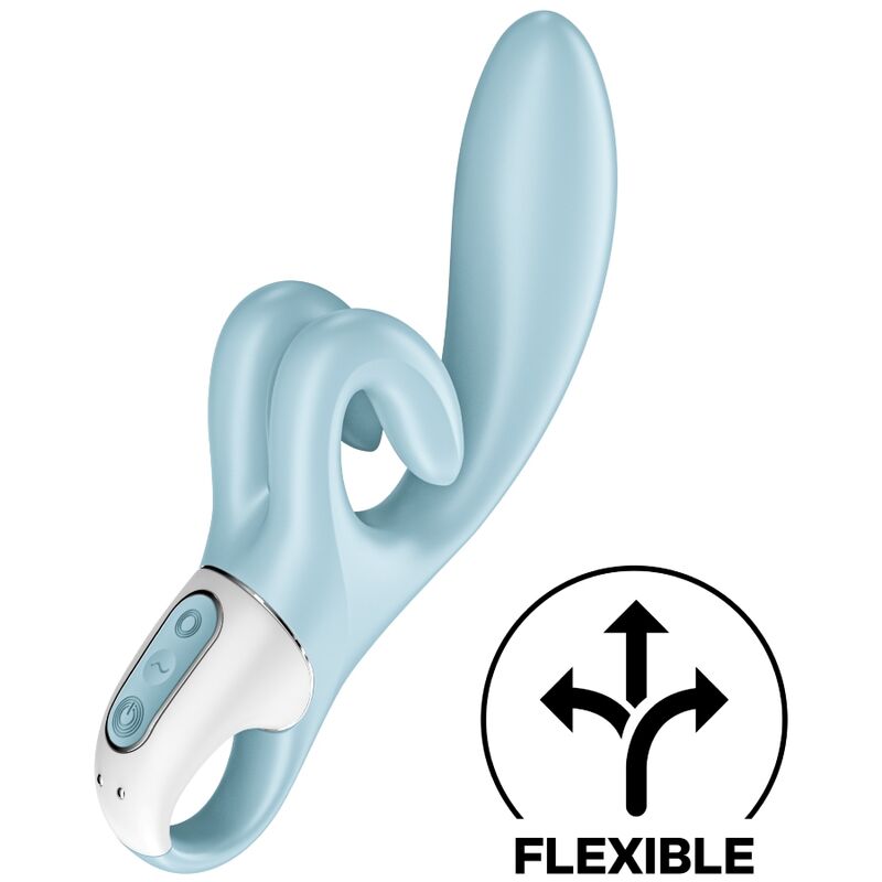 SATISFYER - CONEJO VIBRADOR TOUCH ME ROJO