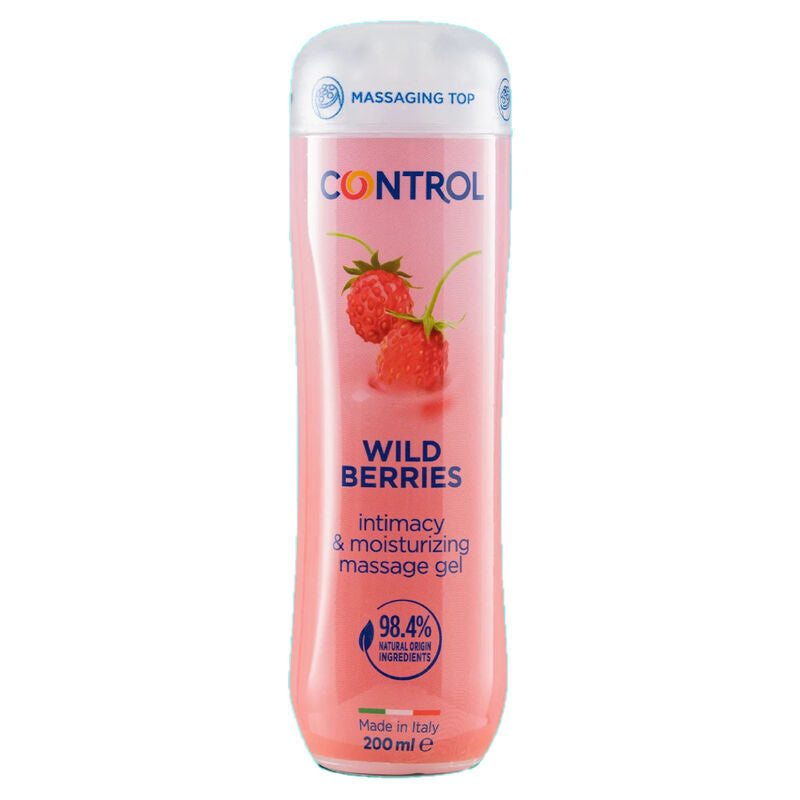 CONTROL - GEL DE MASAJE 3 EN 1 FRUTOS SILVESTRES 200 ML