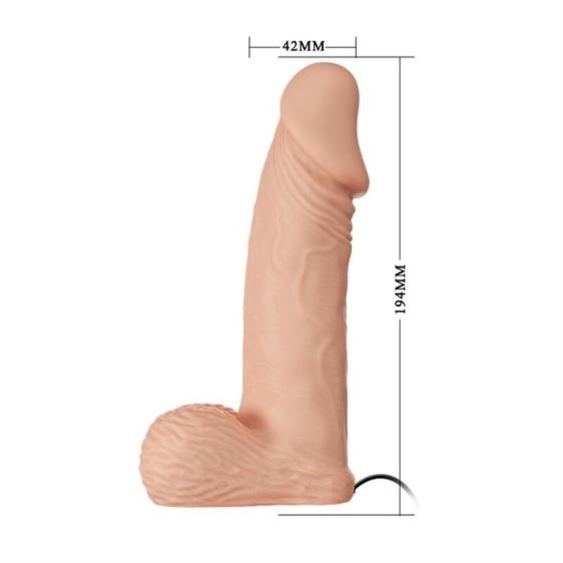 BAILE - ARNÉS ULTRA APASIONADO 19,4 CM NATURAL