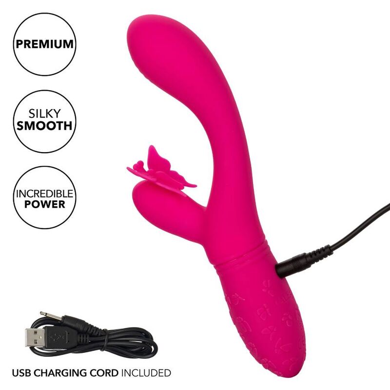 CALEXOTICS - MARIPOSA FLUTTER BESO ROSA