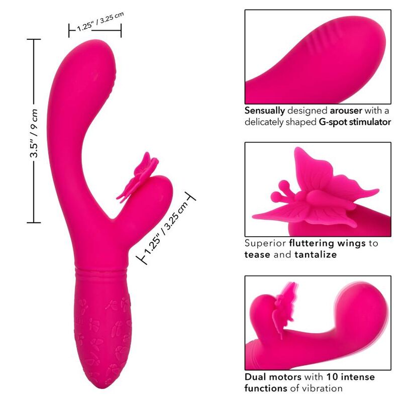 CALEXOTICS - PINK KISS FLUTTER BUTTERFLY