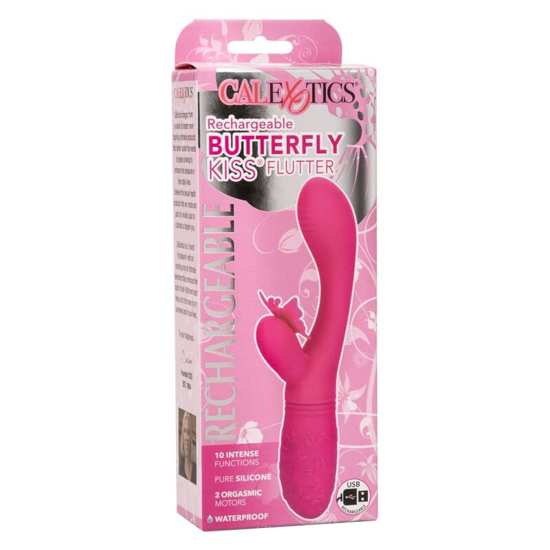 CALEXOTICS - MARIPOSA FLUTTER BESO ROSA