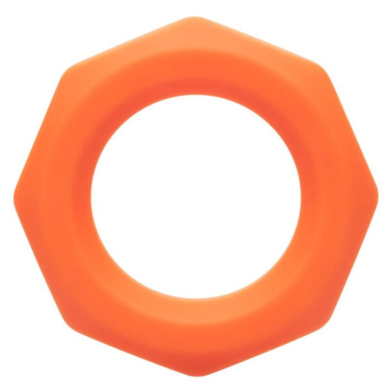 CALEXOTICS - ANILLO NARANJA ALPHA SEXAGON