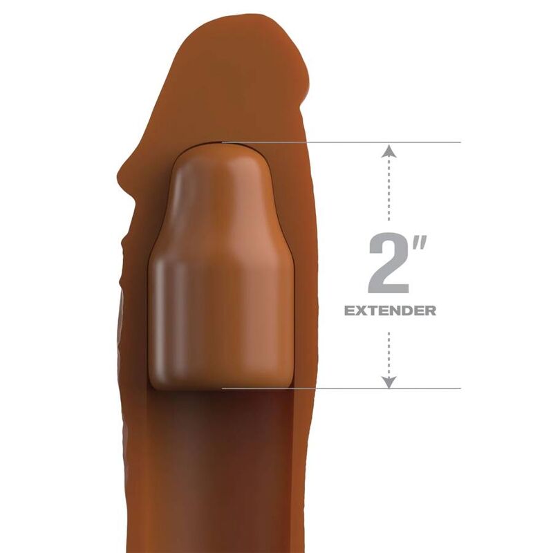 FANTASY X-TENSIONS - PIPEDREAMS SLEEVE 20.32 CM + 5.00 CM INCH CARAMEL