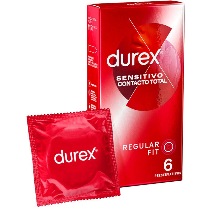 DUREX - CONTATO SENSÍVEL TOTAL 6 UNIDADES - Intimate Vibes