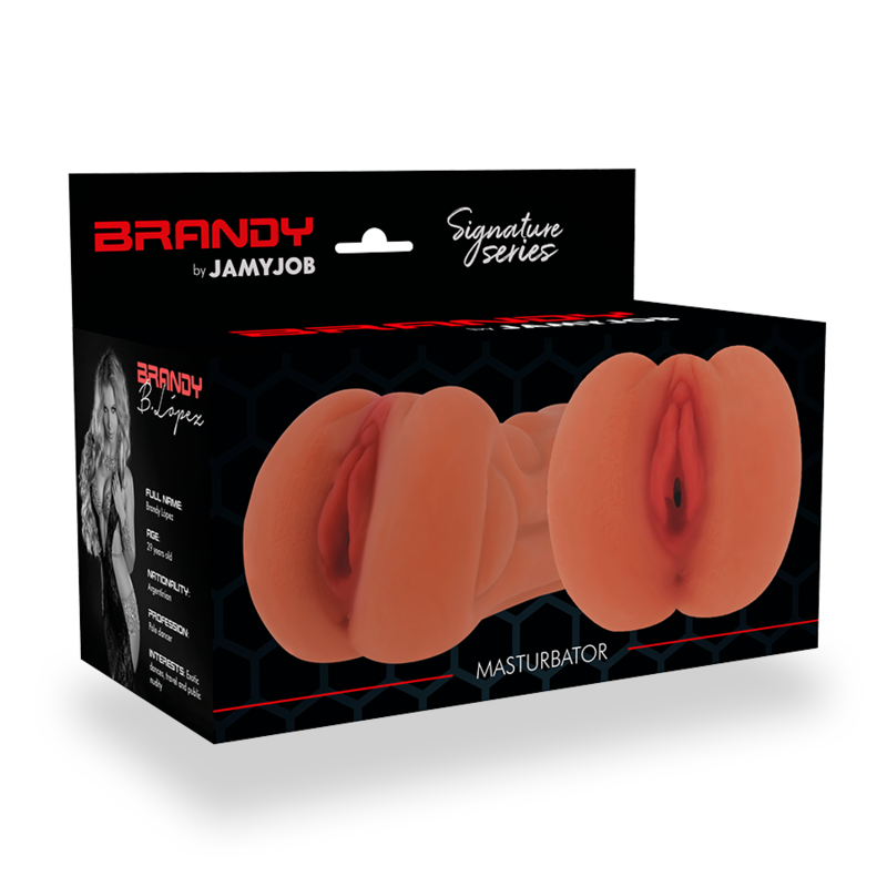 FIRMA DE JAMYJOB - MASTURBADOR DE VAGINA BRANDY