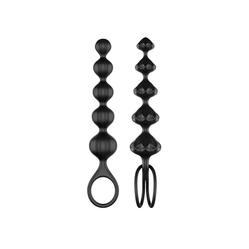 SATISFYER - CUENTAS DE AMOR NEGRAS