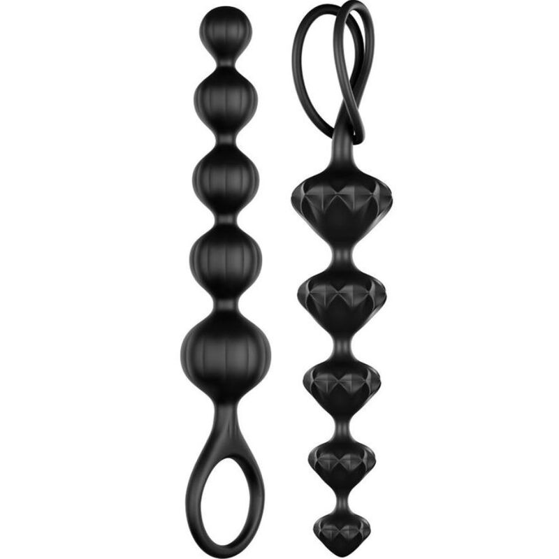 SATISFYER - CUENTAS DE AMOR NEGRAS