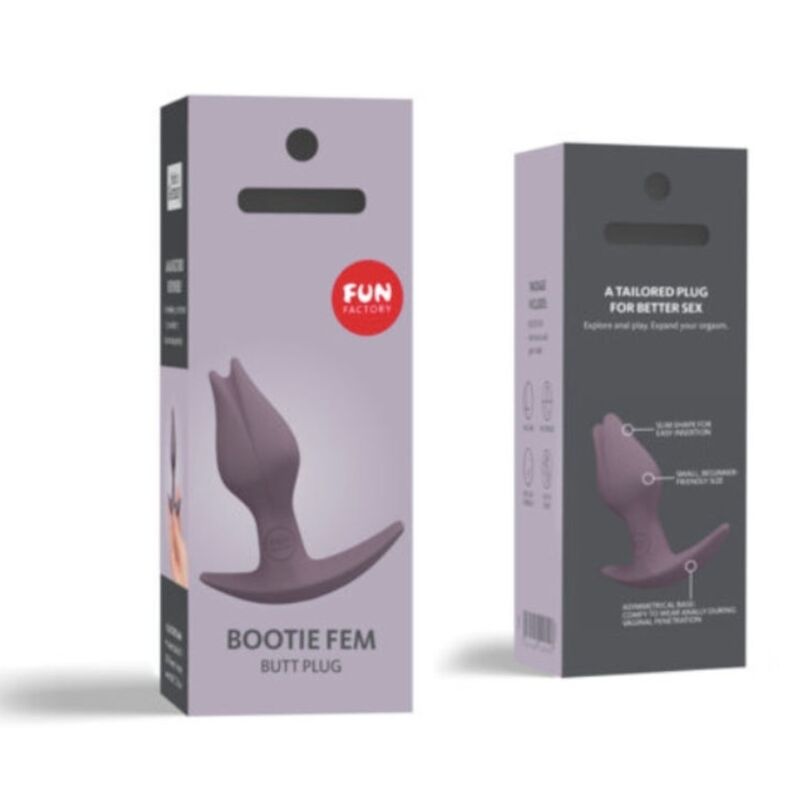 FUN FACTORY - BOOTIE FEM PLUG ANAL FEMENINO BUTT DARK TAUP