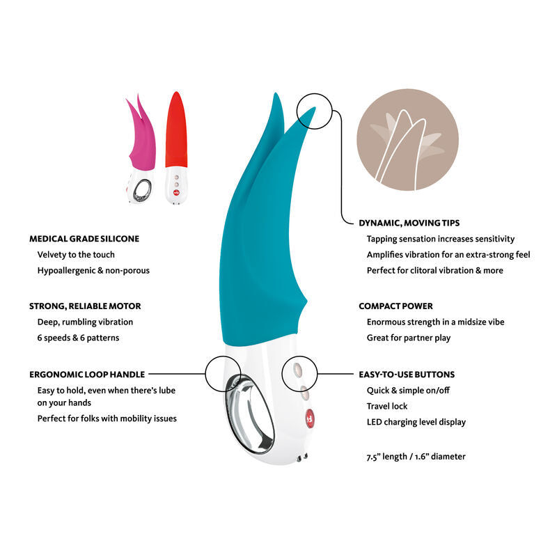 FUN FACTORY - VIBRADOR DE CLÍTORIS A GASOLINA VOLTA G5