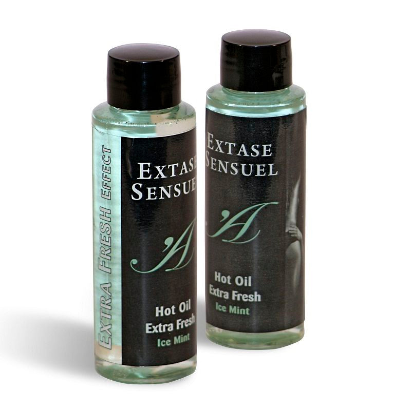 SENSUAL EXTASE - ACEITE DE MASAJE EFECTO HIELO EXTRA FRESCO 100 ML