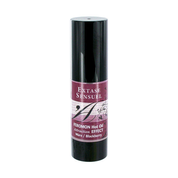 SENSUAL EXTASE - ACEITE DE MASAJE EFECTO CALOR CON FEROMONAS DE MORA 30 ML