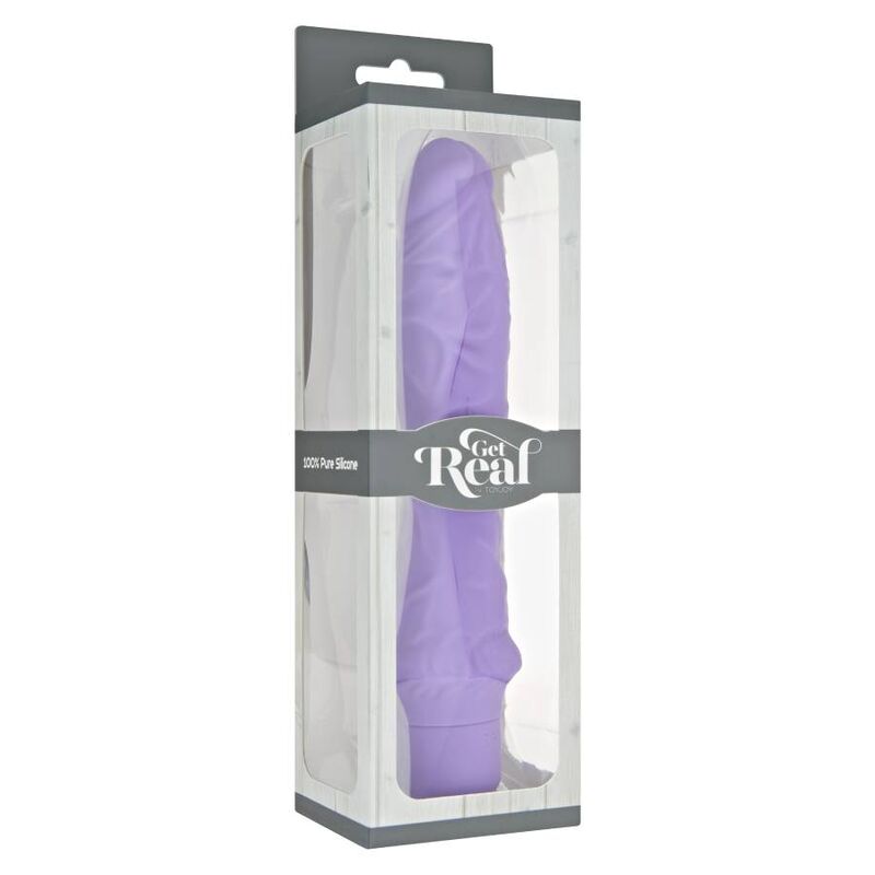GET REAL - VIBRADOR GRANDE PÚRPURA CLÁSICO