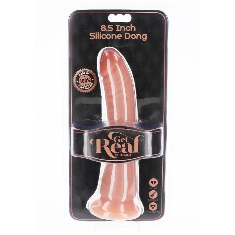 GET REAL - SILICONE DONG 21 CM LEATHER