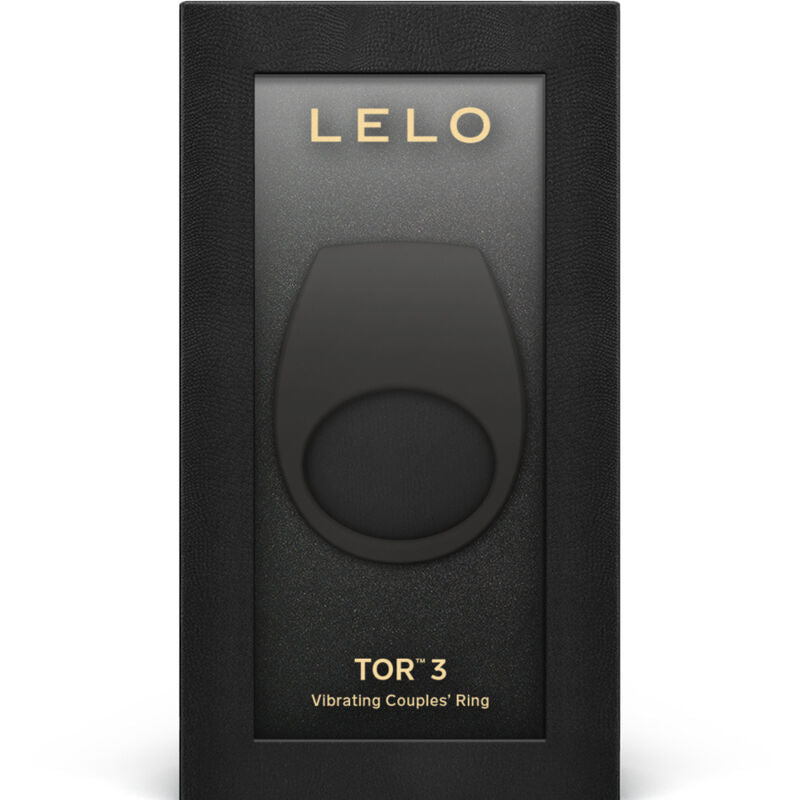 LELO - ANILLO VIBRADOR NEGRO TOR 3