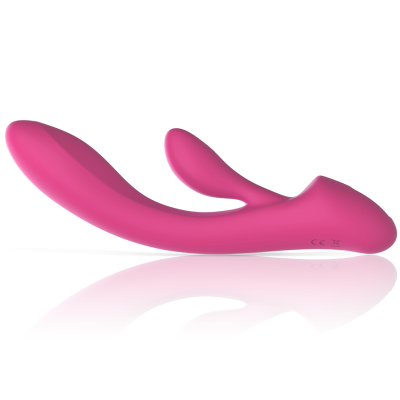 INTENSE - VIBRADOR DE SILICONA LÍQUIDA LUIGI RABBIT ROSA