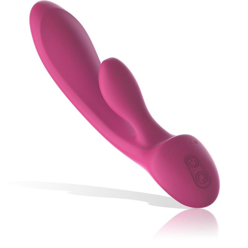 INTENSE - VIBRADOR DE SILICONA LÍQUIDA LUIGI RABBIT ROSA