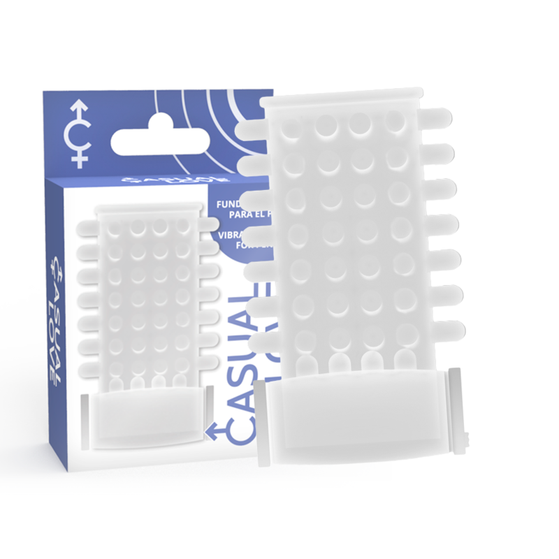 CASUAL LOVE - ANILLO VIBRADOR TRANSPARENTE PARA EL PENE