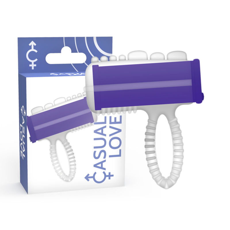 CASUAL LOVE - ANILLO VIBRADOR PARA LENGUA LILA